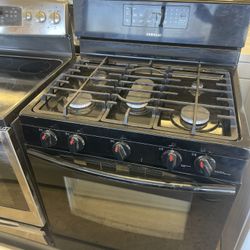 Black Gas Stove 