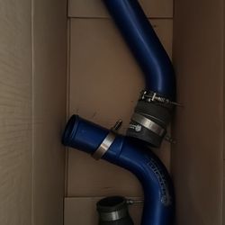Lml Duramax Afe Cold Side Pipe And Sinister Diesel Hit Side Pipe 