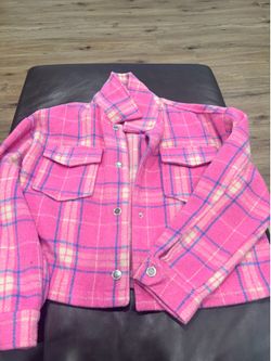 Girls Flannel Jacket