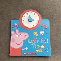 Peppa Pig let’s tell time children’s book