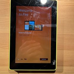 Amazon Kindle Fire HD 7 yellow