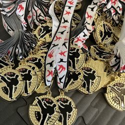 Martial Arts Medals 