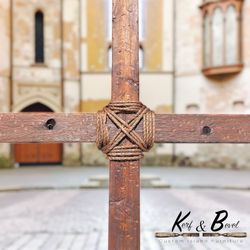 Handmade Cedar Cross | Faith Home Décor | Crafted in Boca Raton, FL 