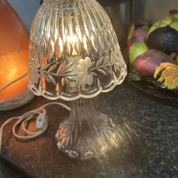 Princess 1960’s Cut Crystal House Vintage Table Lamp.