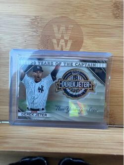 Derek Jeter/Aaron Judge baseball cards