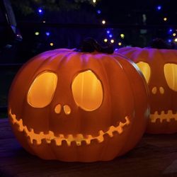 Jack Skellington Pumpkin Decor