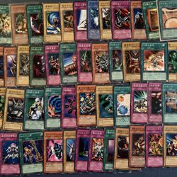 60+ Japanese YuGiOh Cards 