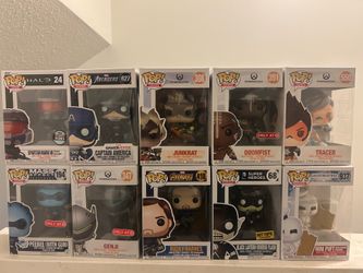 VARIETY OF FUNKO POPS $10