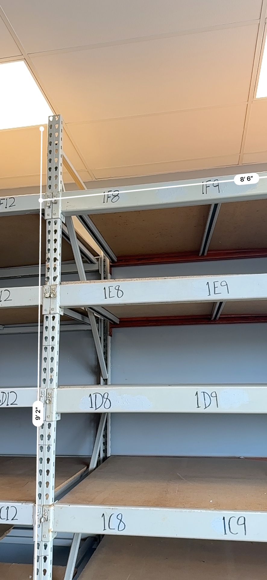 Commercial Shelf Storage 