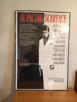 Scar face movie poster 