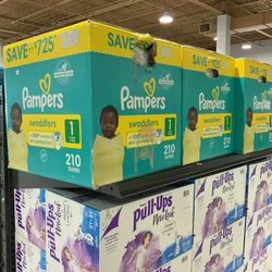 Pampers Swaddlers 210 Diapers