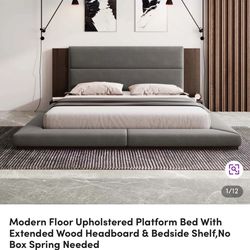 Nice queen bed frame - brand new in box