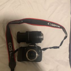 Canon Camera With Lens