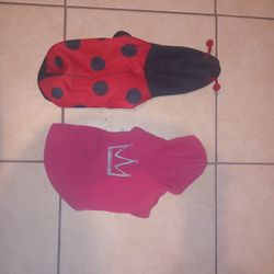 Size Small Pink Crown Dog Sweater 