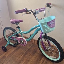 Like New Schwinn Elm Kids Bike 18-Inch Wheels Single Speed Ages 5-9