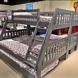 Bunk Bed Set Same Day Delivery No Money Down No Credit Need 0% Interest 
