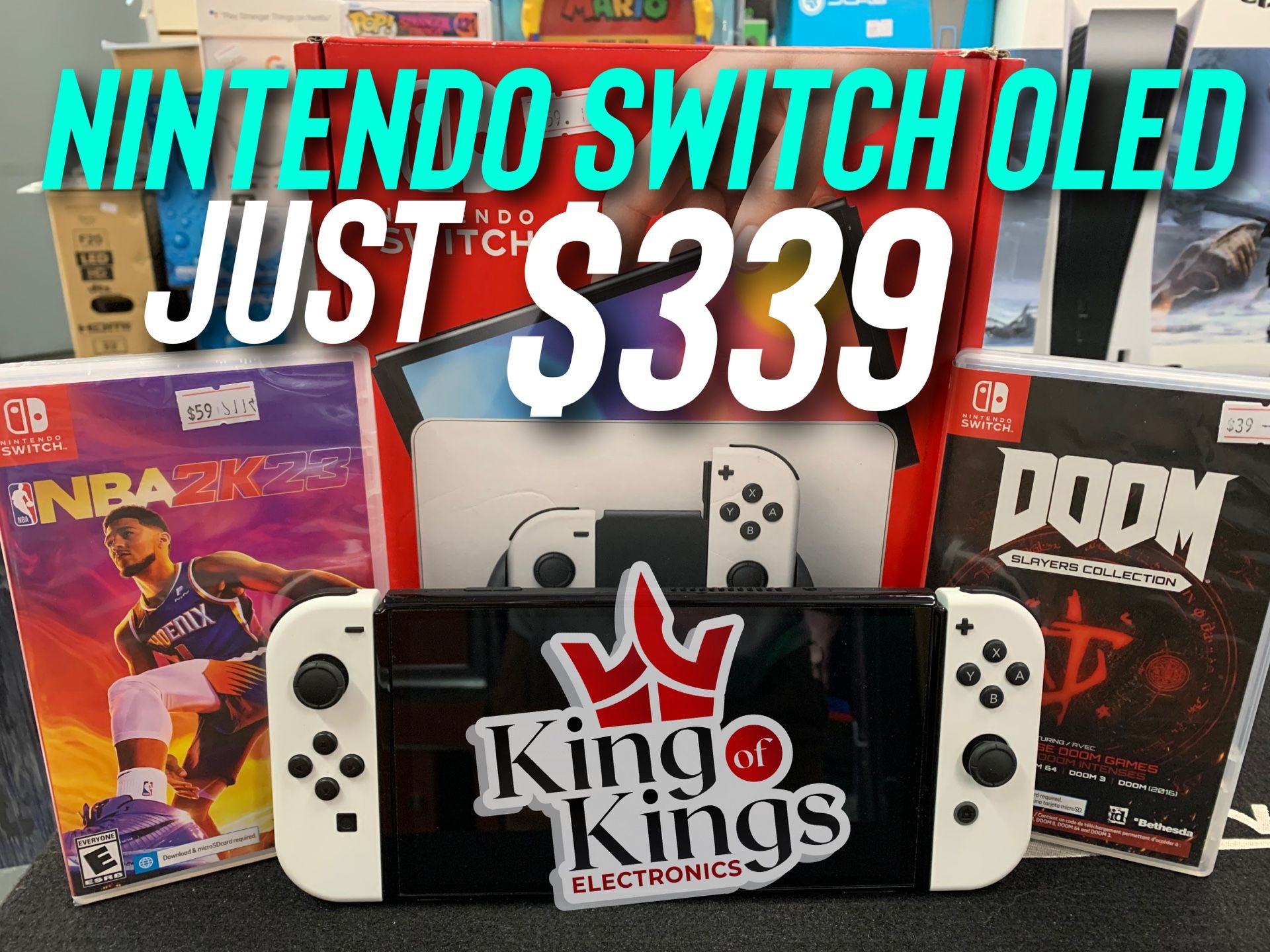 NINTENDO SWITCH OLED BRAND NEW!!!!!!! HURRY UP!!!!!!!🤩🤯🤩😱😎😱🤩🔥😱😎😎