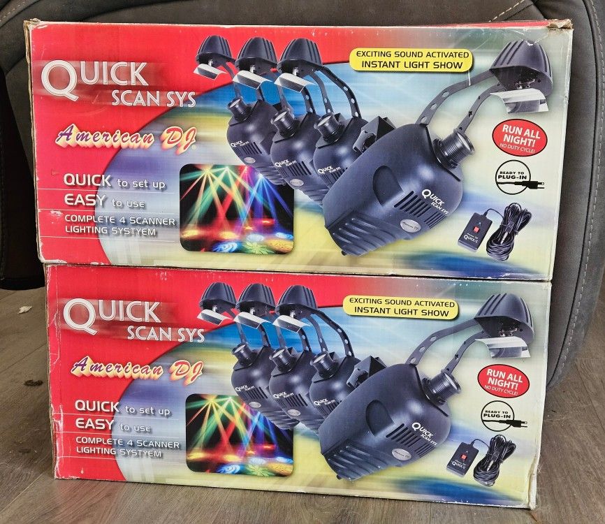 Quick Scan Sys American DJ Lights