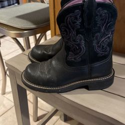 Girls Ariat Fatbaby boots Sz US 68 
