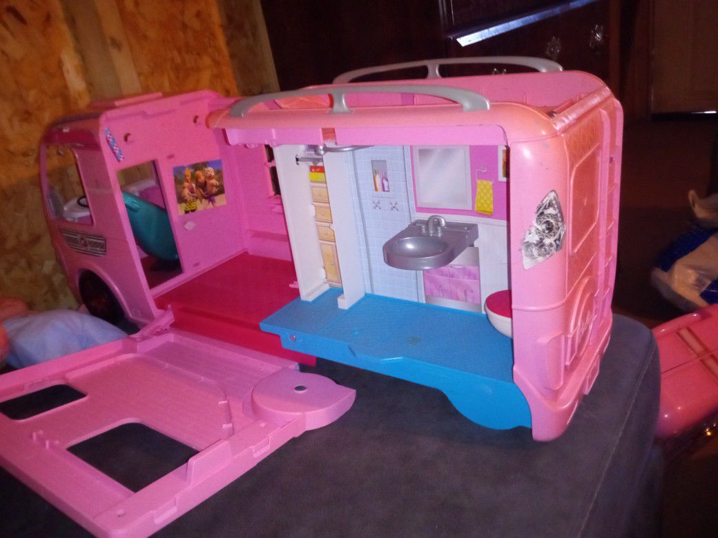 I Have A Barbie Camper Van . I Paid 175.00 For It . I Know Crazy Huh . I'm Asking 30 For It 