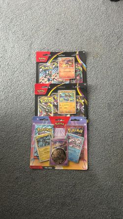 Pokemon blister packs (CRI, PBL, JTG/DRI)