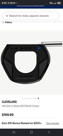 HB soft 2.0 putter