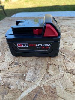 Milwaukee new M18 battery