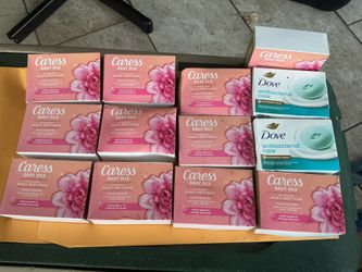 13 bars of dove/caress new 💕