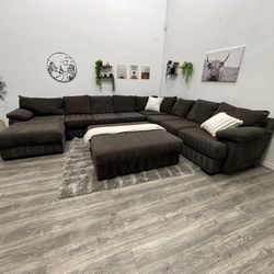 Gray Sectional Couch - Free Delivery
