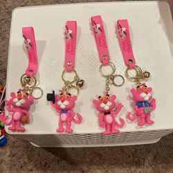 Pink Panther Keychains