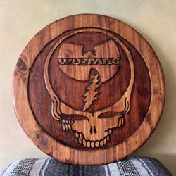 Eccentric large Solid Wood Carving 