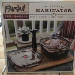 Grill Masters Vacuum Seal Marinater