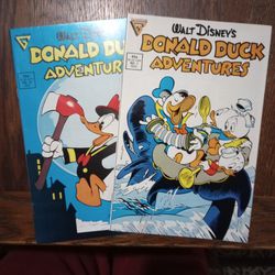 Two 1988 Walt Disney Comics