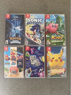 Nintendo Switch games