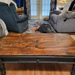 Hand Made Solid Wood Coffee Table
