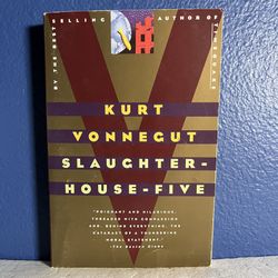 Slaughterhouse-Five by Kurt Vonnegut - Classic Anti-War Novel | Paperback Edition”