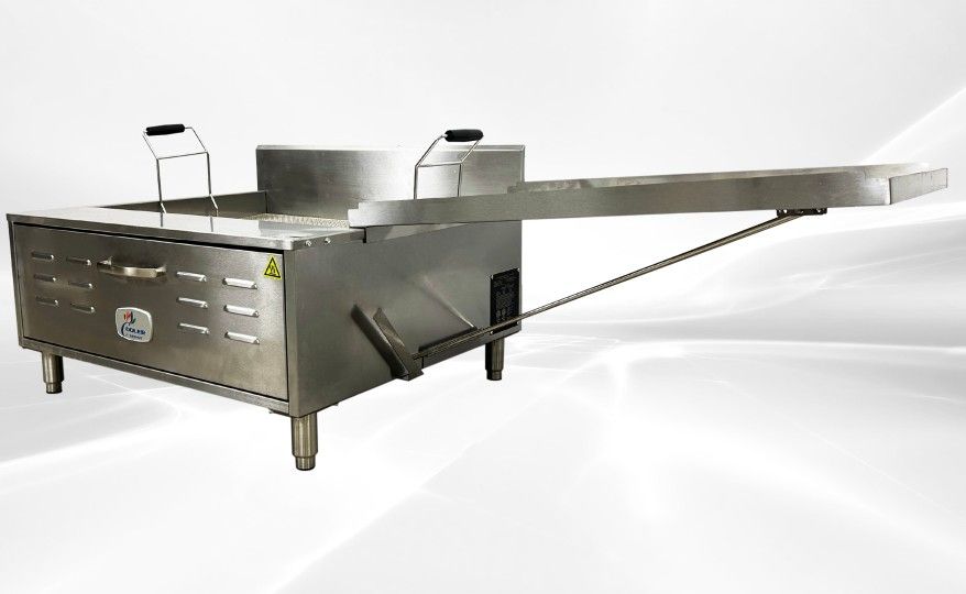 NSF Flat Bottom Funnel Cake Donut Donuts Fryer NG CTF-3R