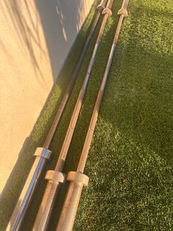 GYM QUALITY OLYMPIC WEIGHT BARS