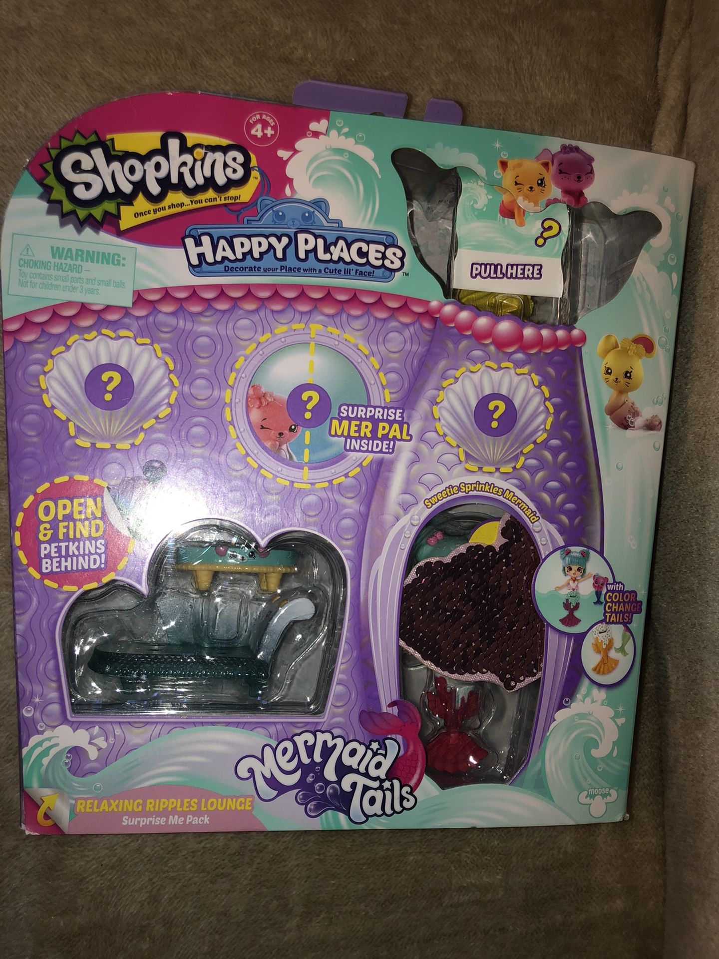 NEW Shopkins Shoppies Happy Places Mermaid Tails