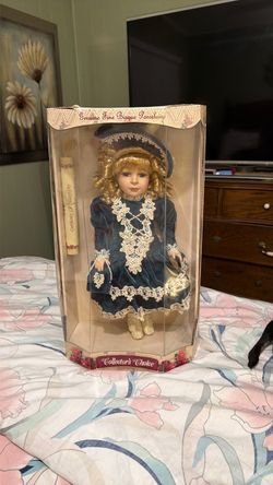 Genuine, fine Bisque porcelain doll