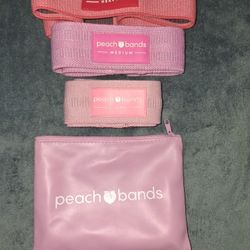 Peach Bands Resistance And Gloves