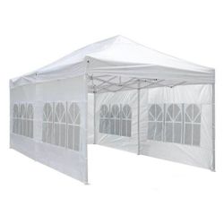 10x20 Pop Up Canopy with Sidewalls