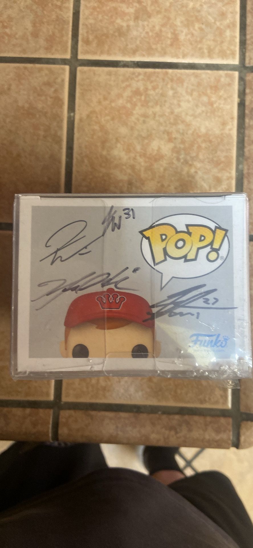 2025 San Bernardino 66ers Team Signed Funko Pop