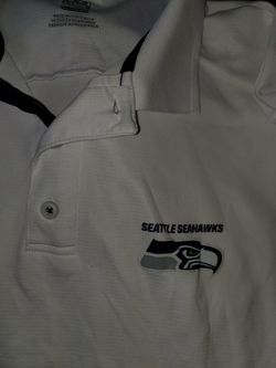 Seahawks golf polo