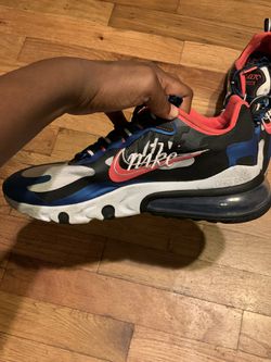 Size 9.5 2017 Nike react 270 Louis Vuitton print with size 36-42 belt for  Sale in Tacoma, WA - OfferUp