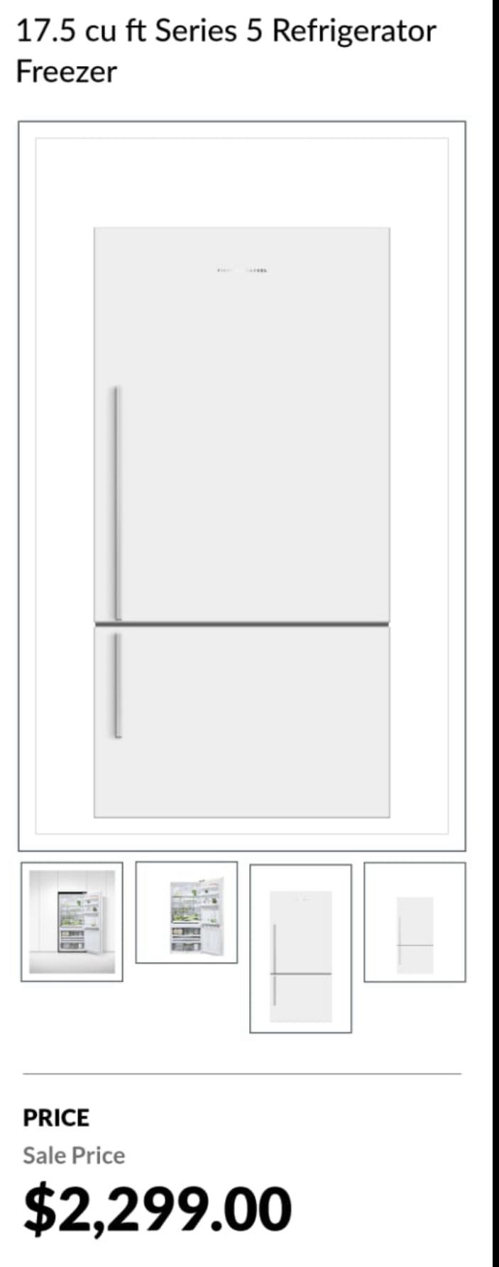 refrigerator and freezer 