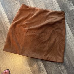 Brown Skirt 