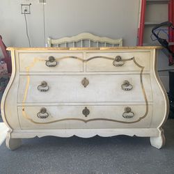 Antique Dixie Twin Bed/Dresser