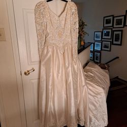 Champagne Wedding Dress