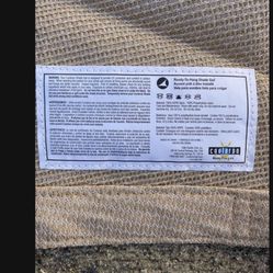 Shade Sail.             15 Dollars 